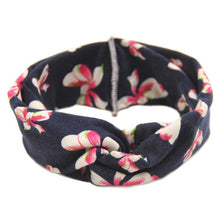 Floral Print Turban Headband, Baby Top Knot Headband, Girls Headwrap Head Band Hair Accessories Headwear Bandeau Bebe Fille LE3