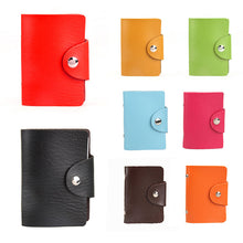12 Card Position Faux Leather Card Holder Card Pack Card Protector Coffee INGT