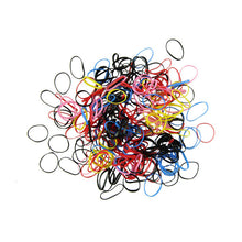 Hair accessories 500pcs/lot Rubber Hairband Rope Ponytail Holder Elastic Hair Band Ties Braids Plaits (MIX4) Feida