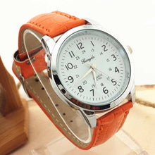 Brand Watches Elegant Analog Luxury Sports Leather Strap Quartz Mens Wrist Watch Quartz-Watch Womens Wrist Watch lady watches