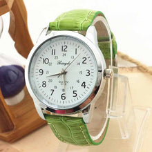 Brand Watches Elegant Analog Luxury Sports Leather Strap Quartz Mens Wrist Watch Quartz-Watch Womens Wrist Watch lady watches
