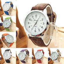 Brand Watches Elegant Analog Luxury Sports Leather Strap Quartz Mens Wrist Watch Quartz-Watch Womens Wrist Watch lady watches