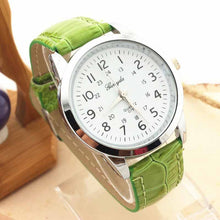 Brand Watches Elegant Analog Luxury Sports Leather Strap Quartz Mens Wrist Watch Quartz-Watch Womens Wrist Watch lady watches