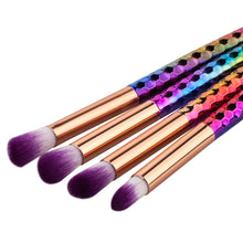 10pc Make Up Foundation Eyebrow Eyeliner Blush Cosmetic Concealer Brushes Professional Foundation Powder Brush Kit Set