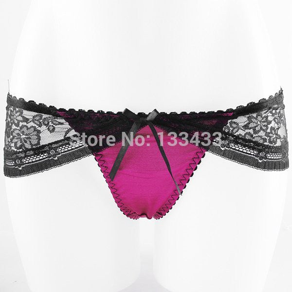 Girl Women Sexy G-string Thong Lace Briefs T-pant Panties Underwear Knickers New
