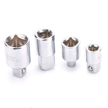 REDUCER CONVERTER SET TOOL KIT 4PC RATCHET SOCKET ADAPTER 1/4" 3/8" 1/2" 70940