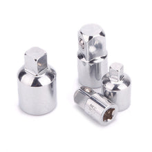 REDUCER CONVERTER SET TOOL KIT 4PC RATCHET SOCKET ADAPTER 1/4" 3/8" 1/2" 70940