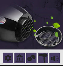 Hair Dryer Professional Hair Blow Dryer 1600 W Black Heat Blower Dryer Beauty 220V For Salons With US Pulg Adapter
