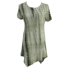 Harajuku Women Oversize T-shirt Tie Dyed Tunic Tee Shirt Femme Asymmetric Hem Short Sleeve Casual Ropa Camisas Femininas