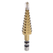 3-13MM 11 Step Hex Shank Drill Bit Titanium Coated Step Drills Metalworking Tools
