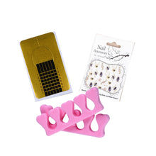 9W Dryer Lamp Tube UV Gel Kit Brush Buffer Guides Toe Seperator Glitter Powder Liquid Tools Nail Tips Glue DIY Kit