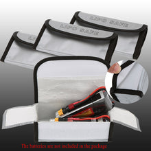 RC Fireproof LiPo Battery Safety Bag Safe Guard Charge Sack for LiPo Battery Charging 18.5 * 7.5 * 6 cm