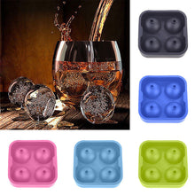 Home Kitchen Practical Cool Whiskey Silicon Ice Cube Ball Maker Mold Sphere Mould Brick Party Tray Round 75316