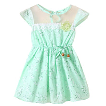 1-5Y Baby Kids Girls Lace Floral Tunic Princess Dress One-Piece Party Dresses