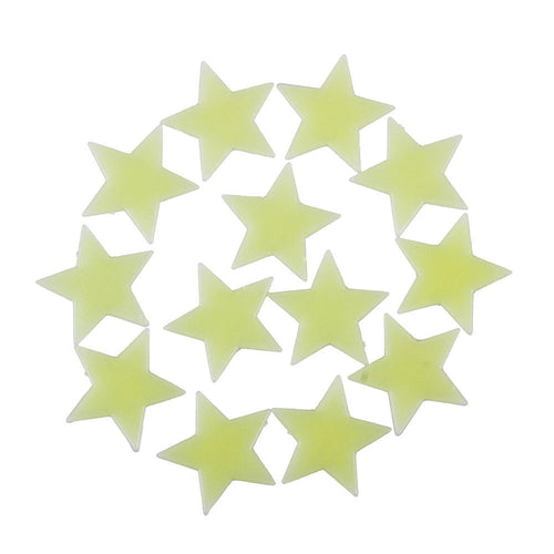 100 Pcs Wall Stickers Home Decor Glow In The Dark Star Stickers Decal Baby Kids Gift Nursery Room 45174