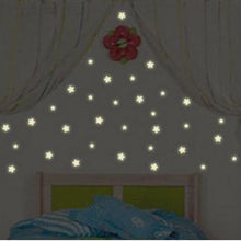 100 Pcs Wall Stickers Home Decor Glow In The Dark Star Stickers Decal Baby Kids Gift Nursery Room 45174