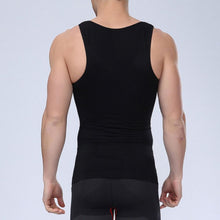 NEW Men Body Shapers Vest Corsets Sleeveless Tee Shirt Tank Tops