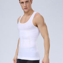 NEW Men Body Shapers Vest Corsets Sleeveless Tee Shirt Tank Tops