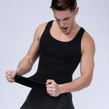 NEW Men Body Shapers Vest Corsets Sleeveless Tee Shirt Tank Tops