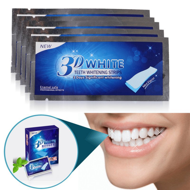 Advanced 3D White Teeth Bleaching Ultra White 14 Pairs Professional Teeth Whitening Strips