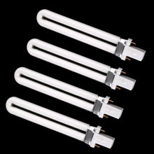 1Pcs Nail Art Dryer Replacement Light 9W UV Lamp Tube Light Bulbs Nail Art UV Gel Light U-shape Curing Nail Art Dryer