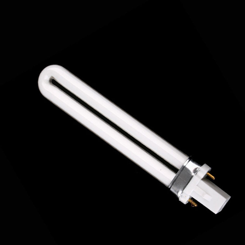 1Pcs Nail Art Dryer Replacement Light 9W UV Lamp Tube Light Bulbs Nail Art UV Gel Light U-shape Curing Nail Art Dryer