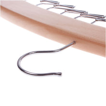 24 Tie Hanger Hardwood Clost Clothing Accessory Hanging Necktie Belt Organizer 53800
