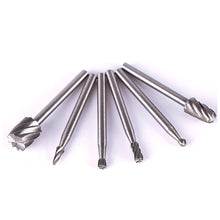 6pcs HSS Routing Router Grinding Bits Burr For Rotary Tool Dremel Bosch Mini 69340
