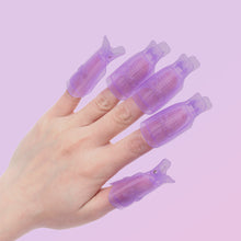 Gel Nail Remover Cap 10pcsUV Gel Soak Off Removers Device Nail Polish Remove Finger Clip Caps 3colors