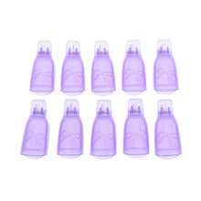 Gel Nail Remover Cap 10pcsUV Gel Soak Off Removers Device Nail Polish Remove Finger Clip Caps 3colors