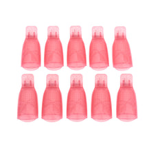 Gel Nail Remover Cap 10pcsUV Gel Soak Off Removers Device Nail Polish Remove Finger Clip Caps 3colors