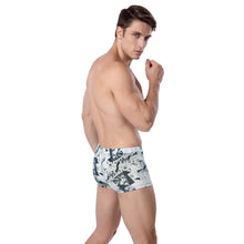Modal Underwear Men Sexy Mens Boxers Shorts Pattern Print Comfortable Breathable Men Underpants Plus Size L-XXL