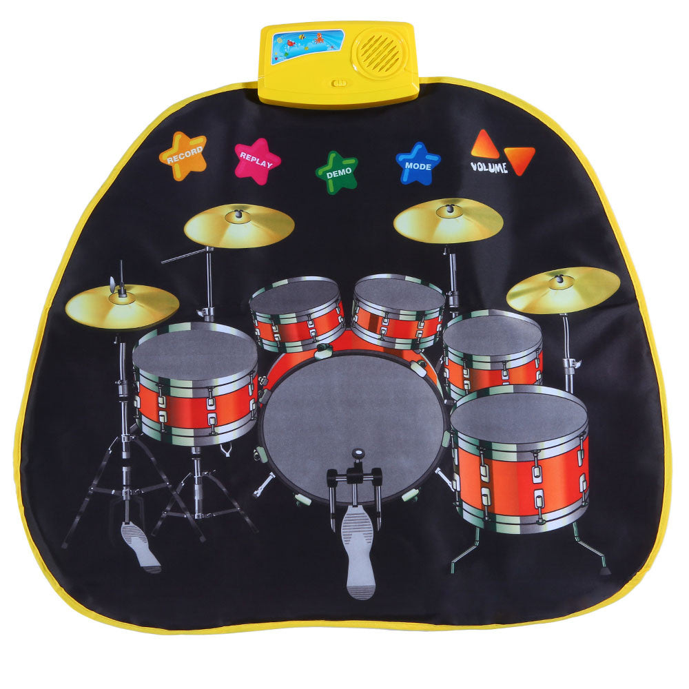 Musical Mat Jazz Drum Popular Kids Toys Baby Music Play Mat Blanket Carpet Educational Toy for Children 72 * 65 cm