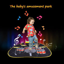 Musical Mat Jazz Drum Popular Kids Toys Baby Music Play Mat Blanket Carpet Educational Toy for Children 72 * 65 cm