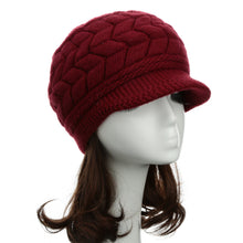 Women Beret Hat Crochet Slouch Baggy Warm Hats Women Knitted Cap Headwear New Fashion