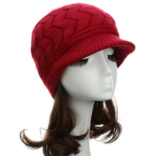 Women Beret Hat Crochet Slouch Baggy Warm Hats Women Knitted Cap Headwear New Fashion