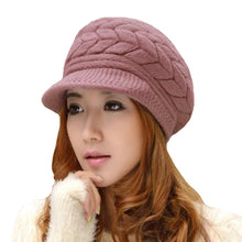 Women Beret Hat Crochet Slouch Baggy Warm Hats Women Knitted Cap Headwear New Fashion