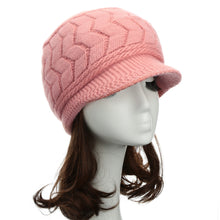 Women Beret Hat Crochet Slouch Baggy Warm Hats Women Knitted Cap Headwear New Fashion