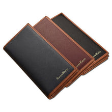 Goforward Business Men Wallets Bifold Leather Wallet ID Card Holder Coin Purse Clutch