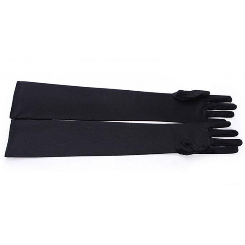Women Sun Driving Gloves Mittens Party Prom Long Elbow Glove 6 Colors P6Y