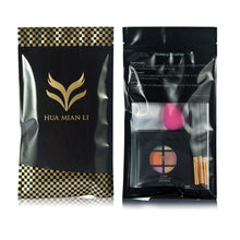6-Color Concealer Primer +4 Black Gold Makeup Brush + Water Droplets Puff Cosmetic Tools maquiagem-