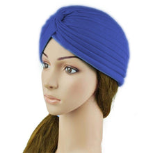 Indian Cap Pleated Headwrap Turban Stretchy Band Hats for Women Cloche Chemo Hijab Beanies NEW