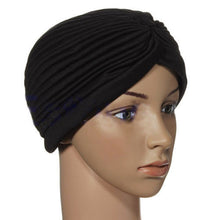 Indian Cap Pleated Headwrap Turban Stretchy Band Hats for Women Cloche Chemo Hijab Beanies NEW