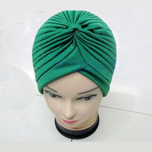 Indian Cap Pleated Headwrap Turban Stretchy Band Hats for Women Cloche Chemo Hijab Beanies NEW
