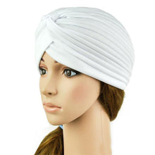 Indian Cap Pleated Headwrap Turban Stretchy Band Hats for Women Cloche Chemo Hijab Beanies NEW