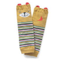 Infant Cute Baby Toddler Girls Boys Warm Leg Warmers Legging Striped Socks Cartoon PY