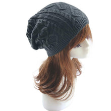Fashion Style Unisex Women Men Warm Ski Knitted Crochet Baggy Beanie Hat Cap Beret 6 Colors