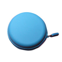 Colourful Portable Mini Round Hard Storage Case Bag for Earphone Headphone SD TF Cards Keys