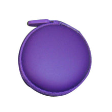 Colourful Portable Mini Round Hard Storage Case Bag for Earphone Headphone SD TF Cards Keys