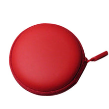 Colourful Portable Mini Round Hard Storage Case Bag for Earphone Headphone SD TF Cards Keys